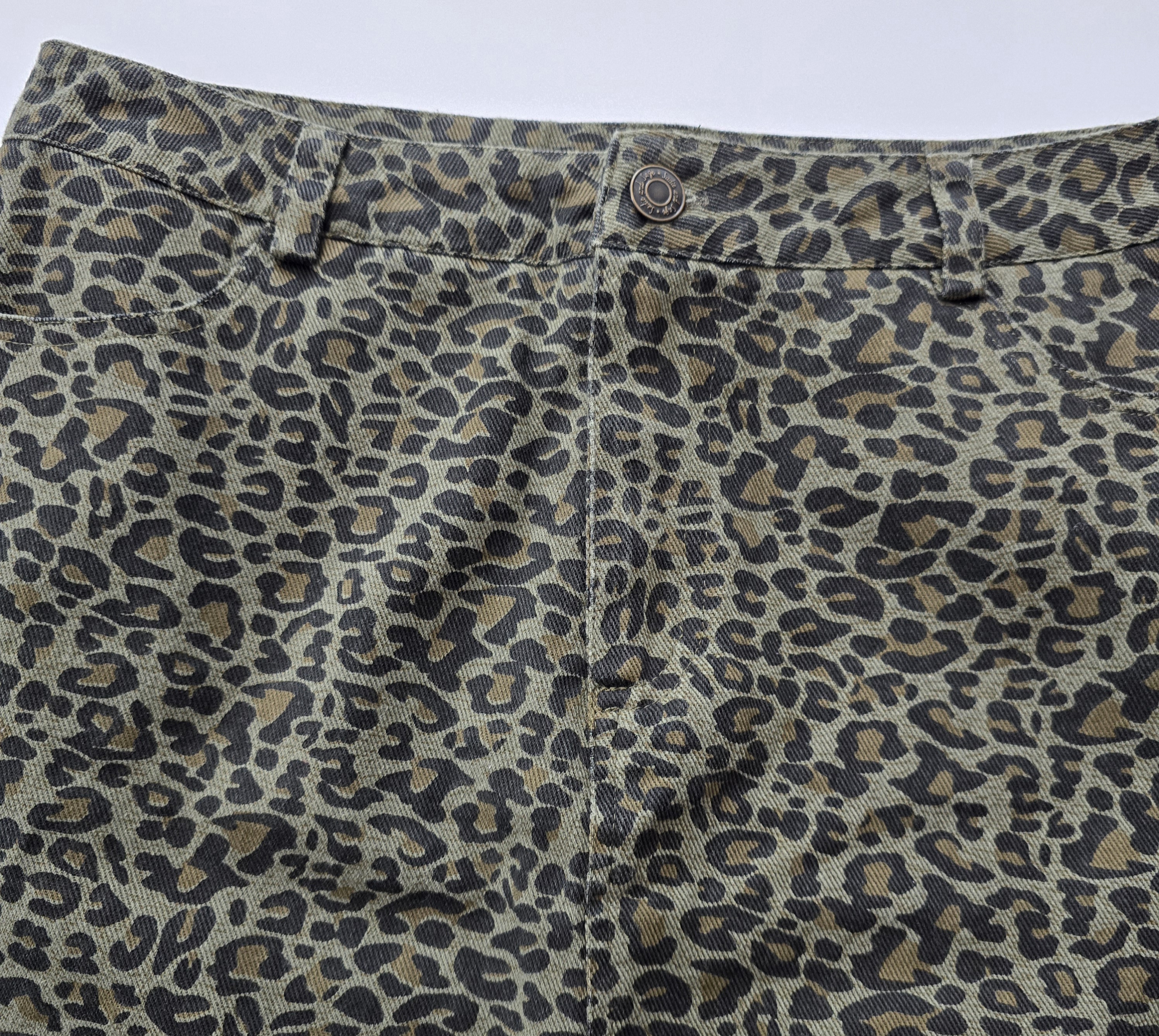 Leopard Print Mini Skirt- Sadie & Sage