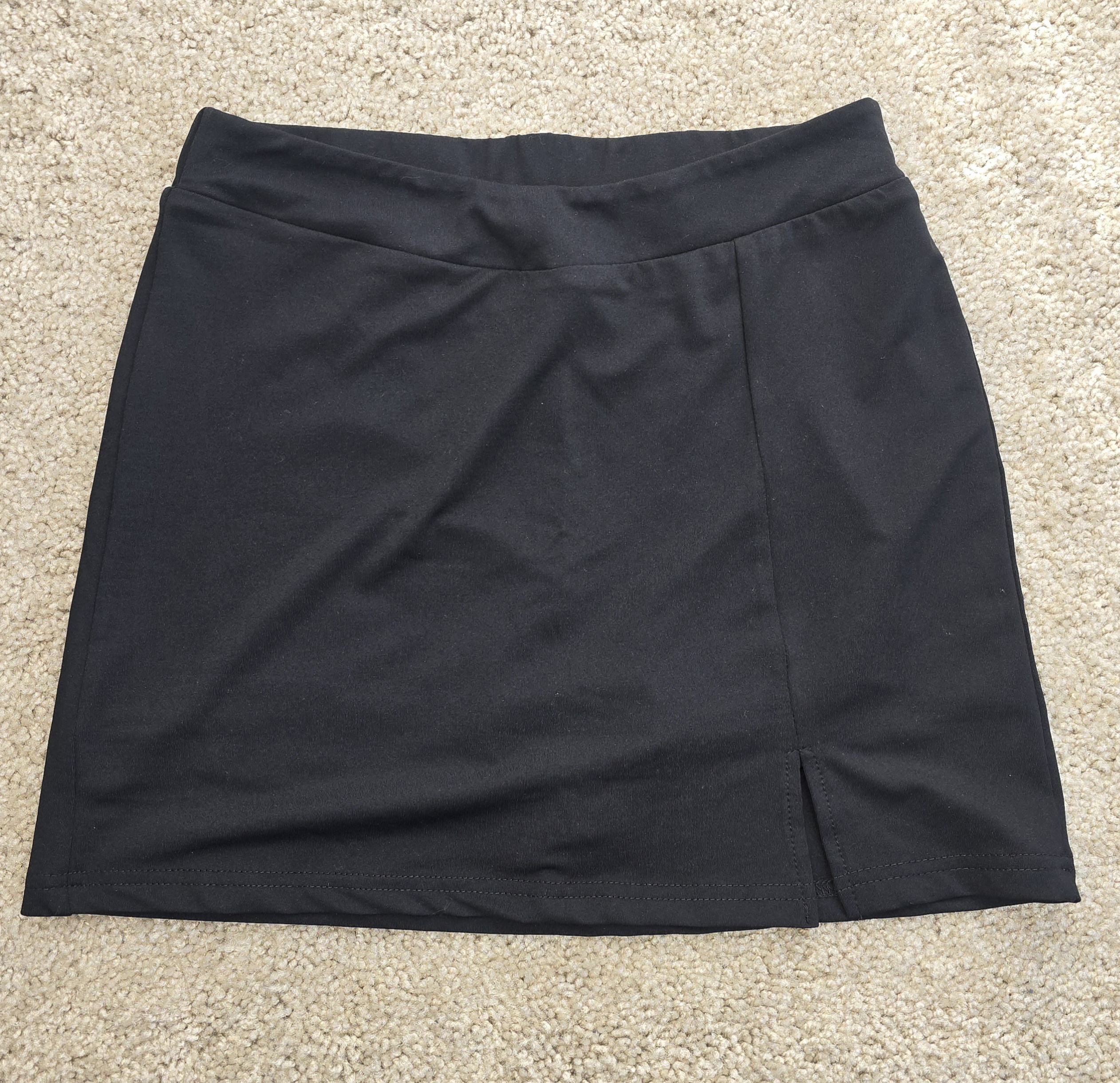 Classic Black Mini Skirt- SHEIN