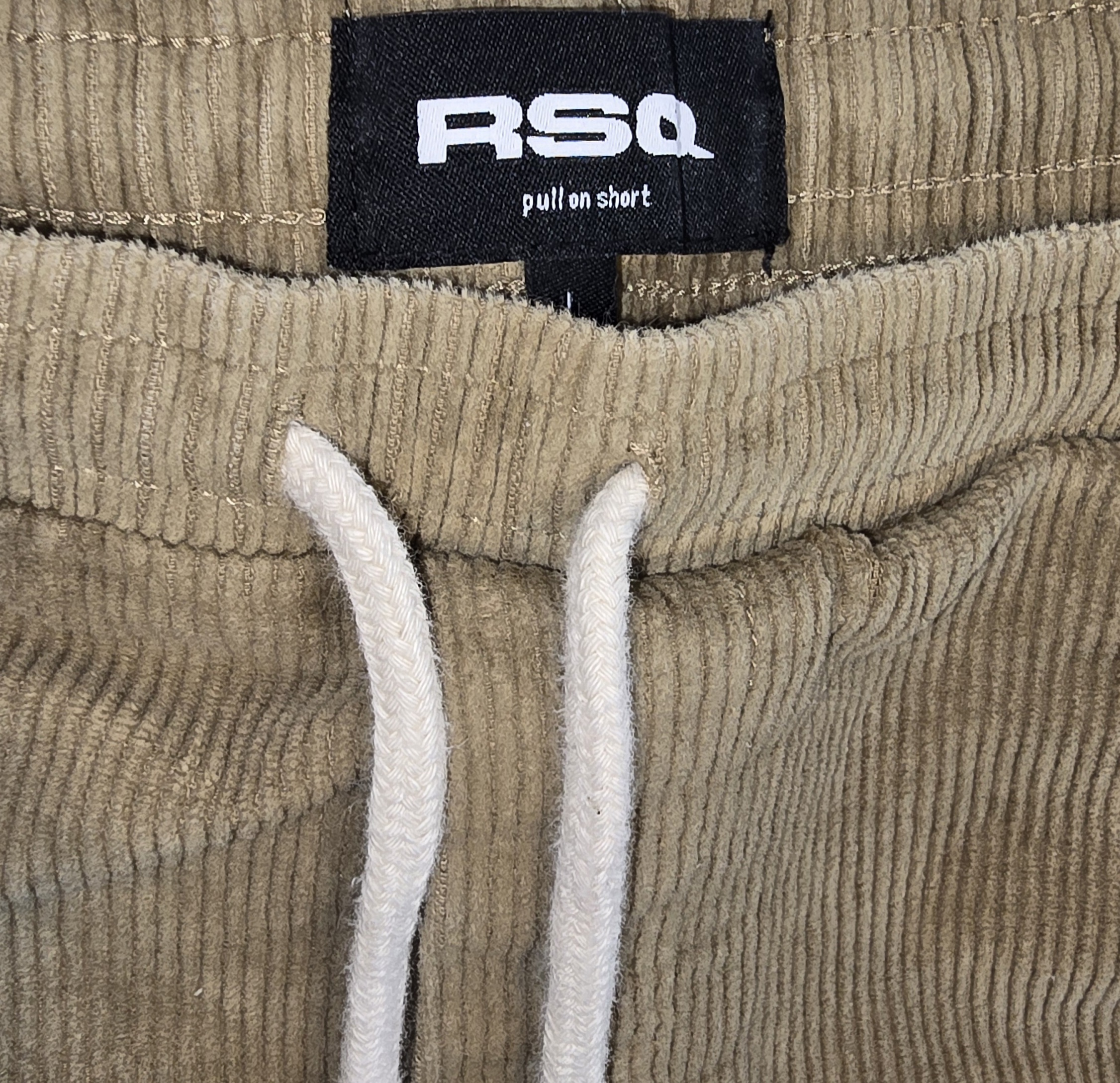 Men's Corduroy Drawstring Shorts- RSQ- large
