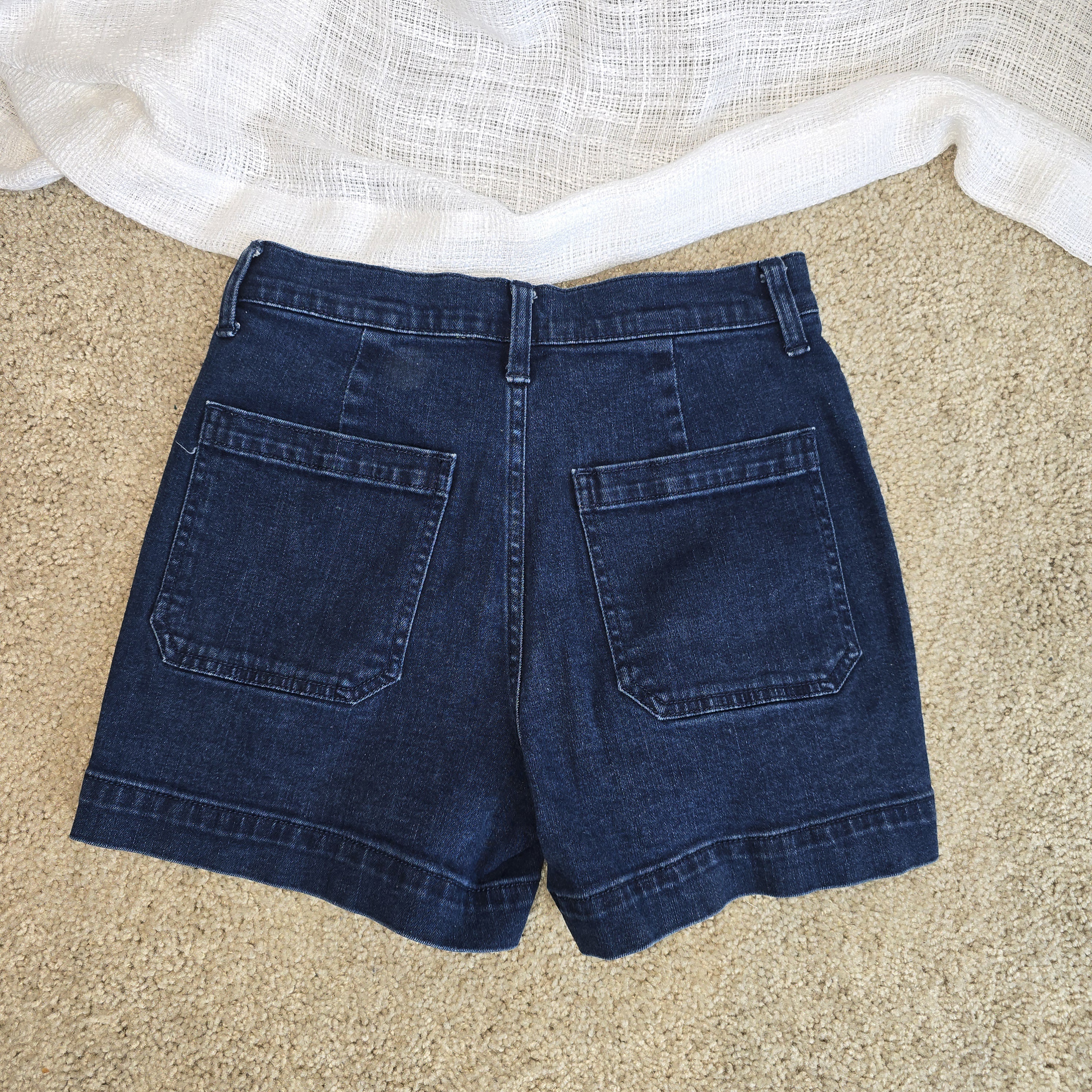 High-Waisted Denim Shorts J.Crew