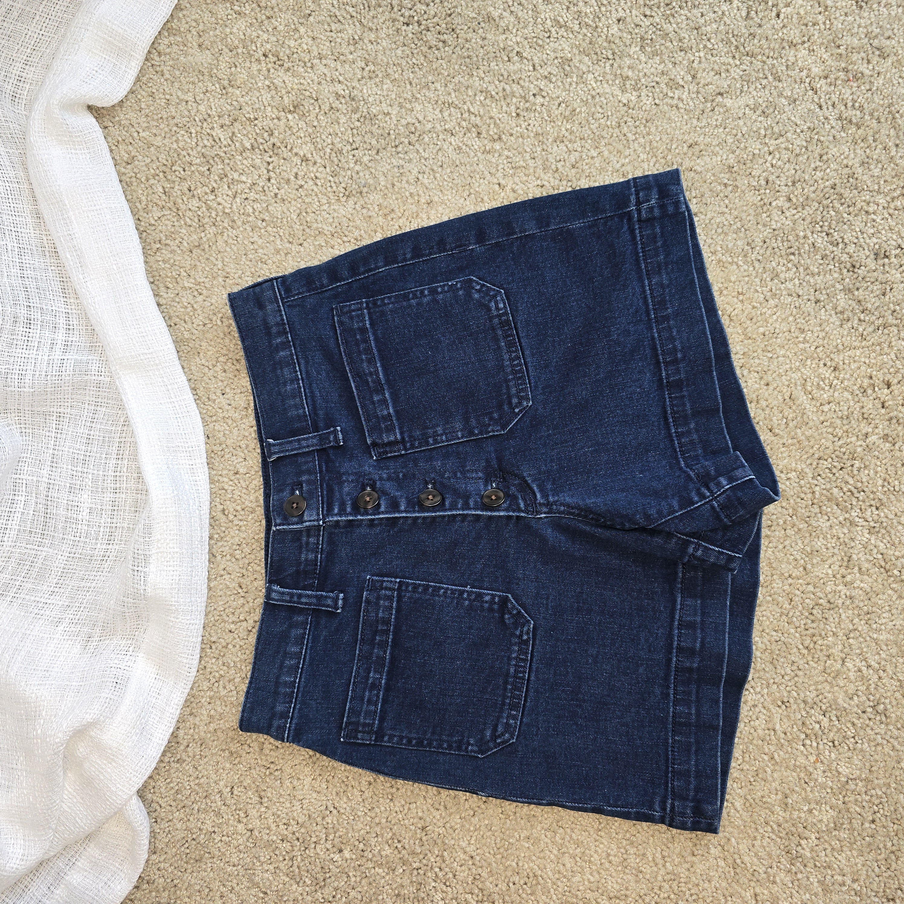 High-Waisted Denim Shorts J.Crew