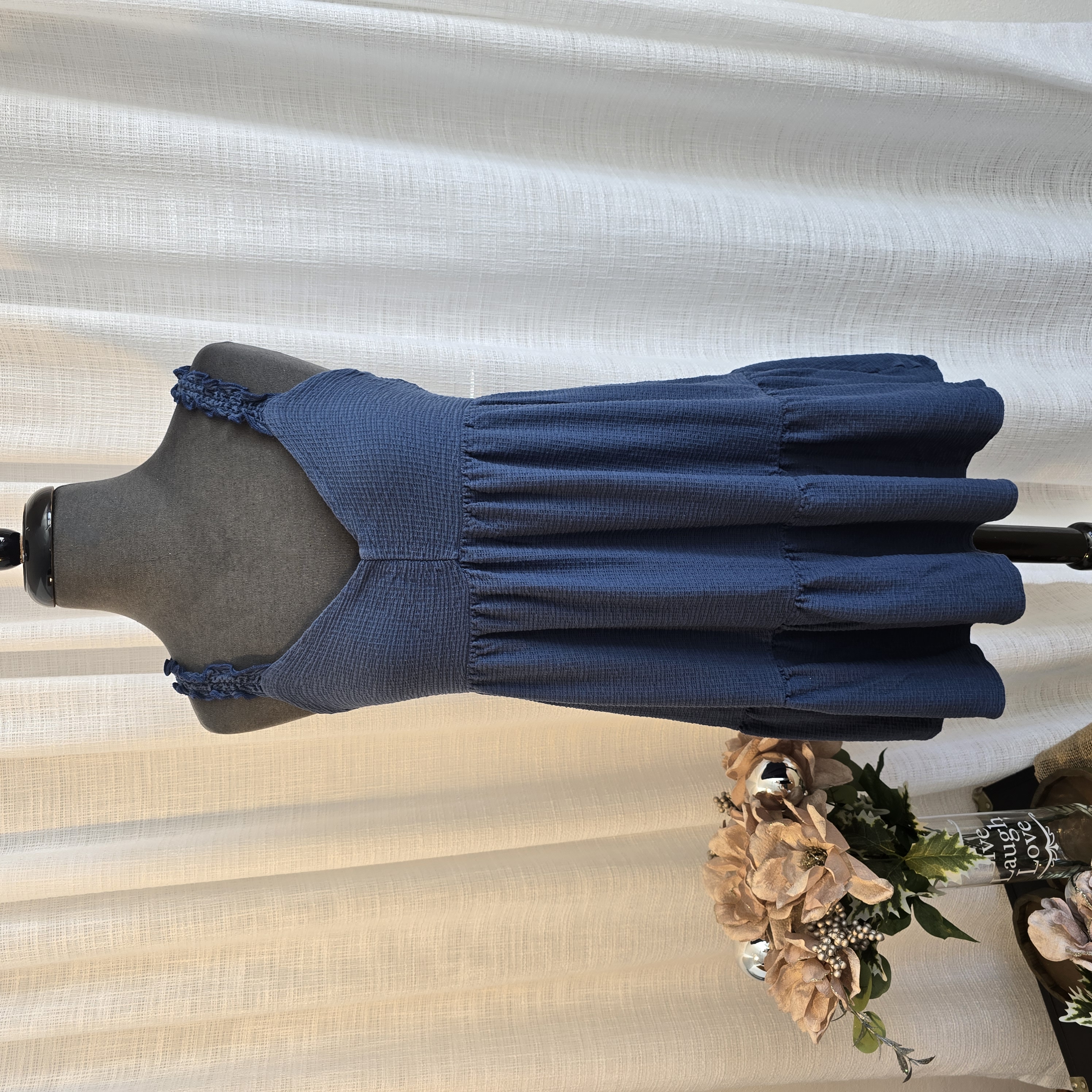 Navy Blue  Sundress- ARIZONA 