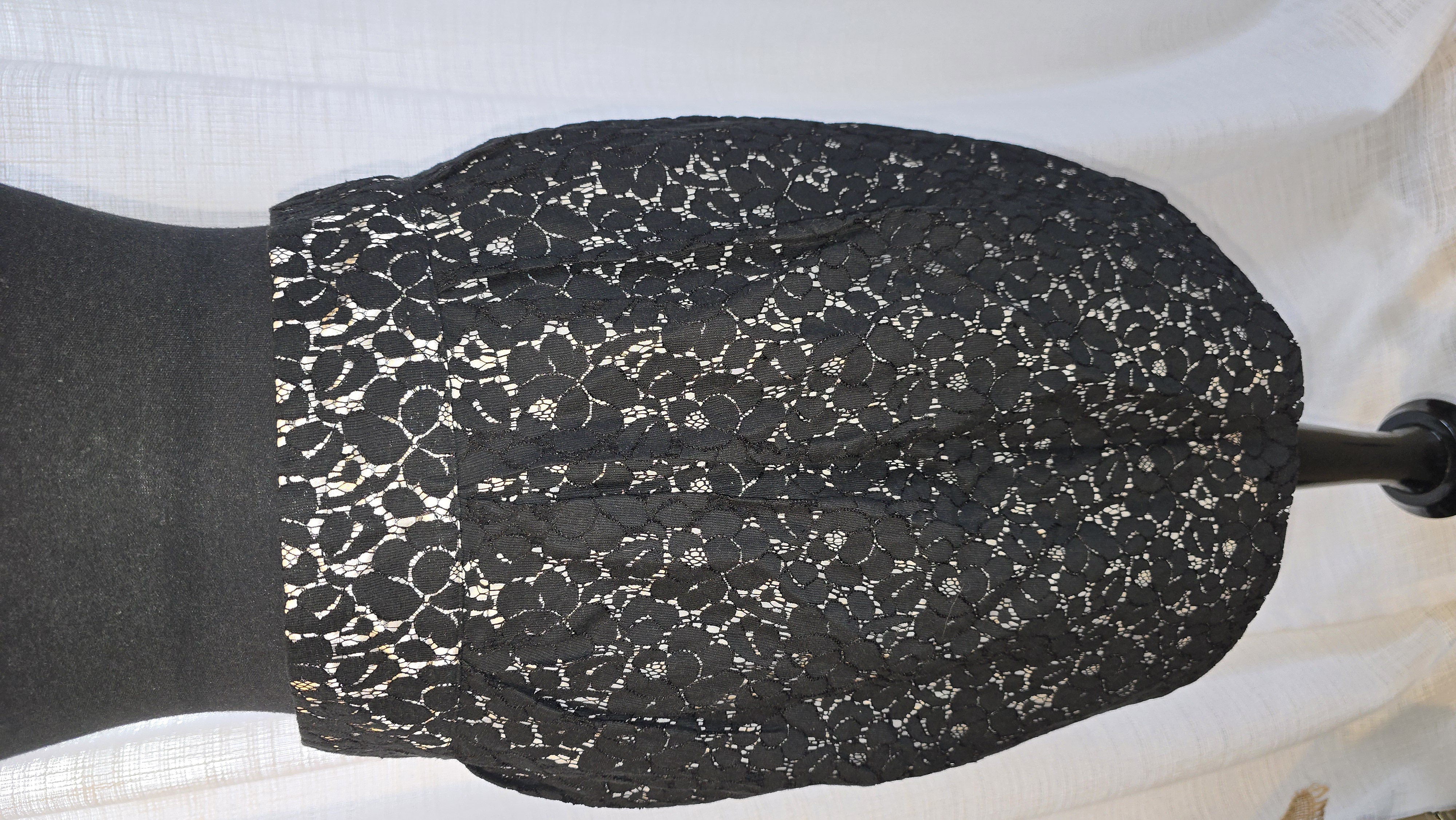 Black Lace Skirt-G by Giuliana Rancic