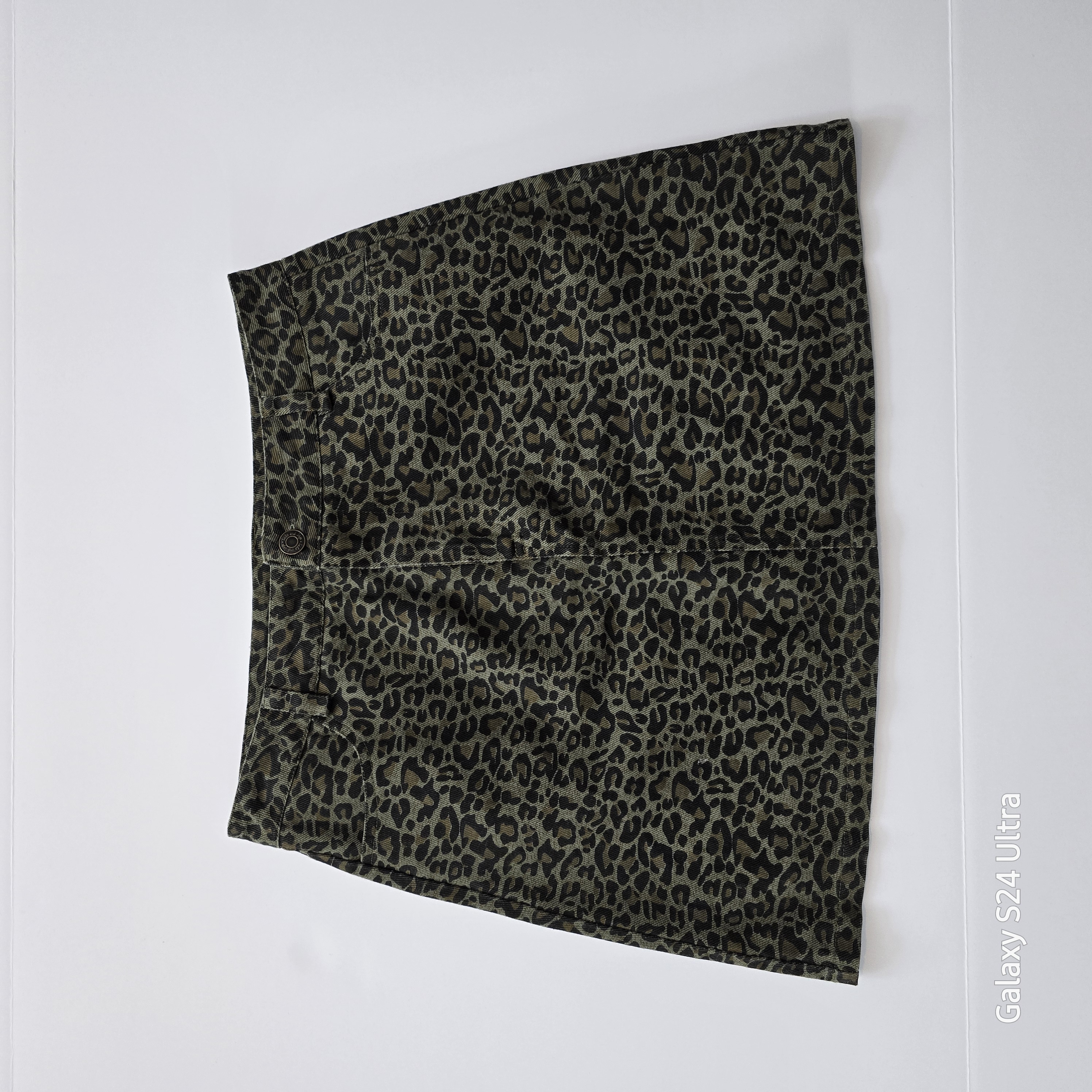 Leopard Print Mini Skirt- Sadie & Sage