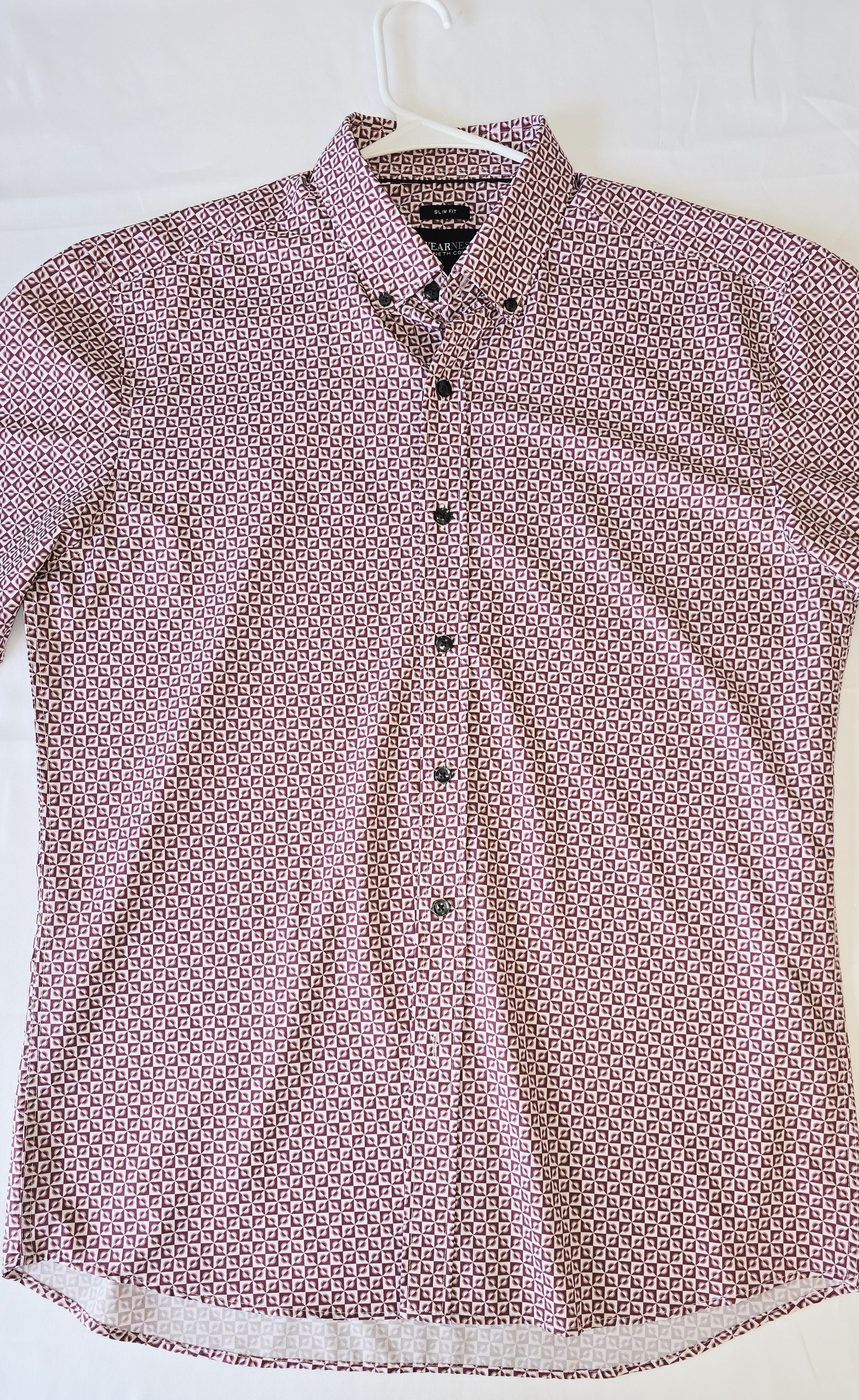 Short Sleeve Button-Down - AWEARNESS Kenneth Cole