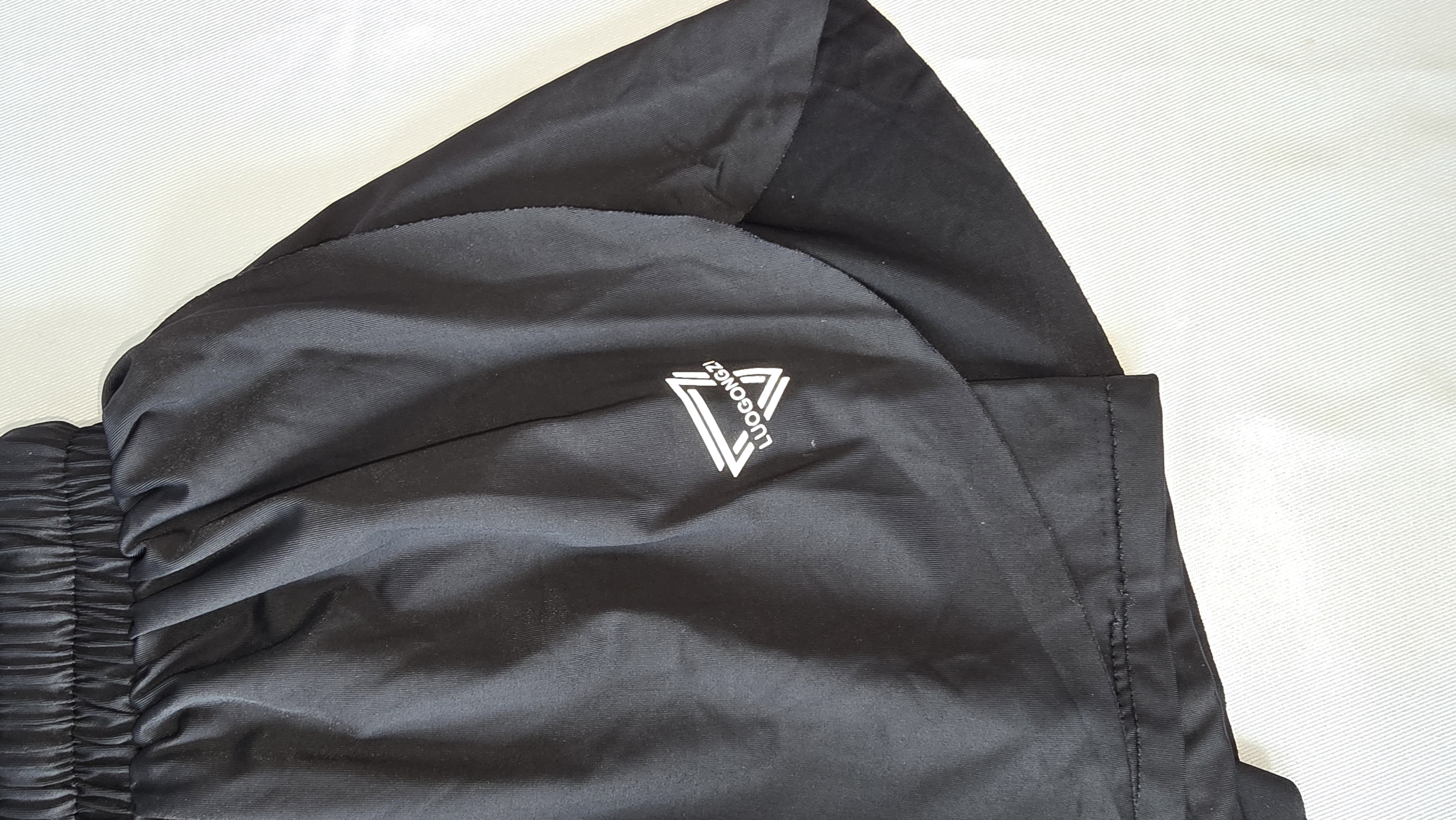 Women's Black Athletic Shorts- luogongzi