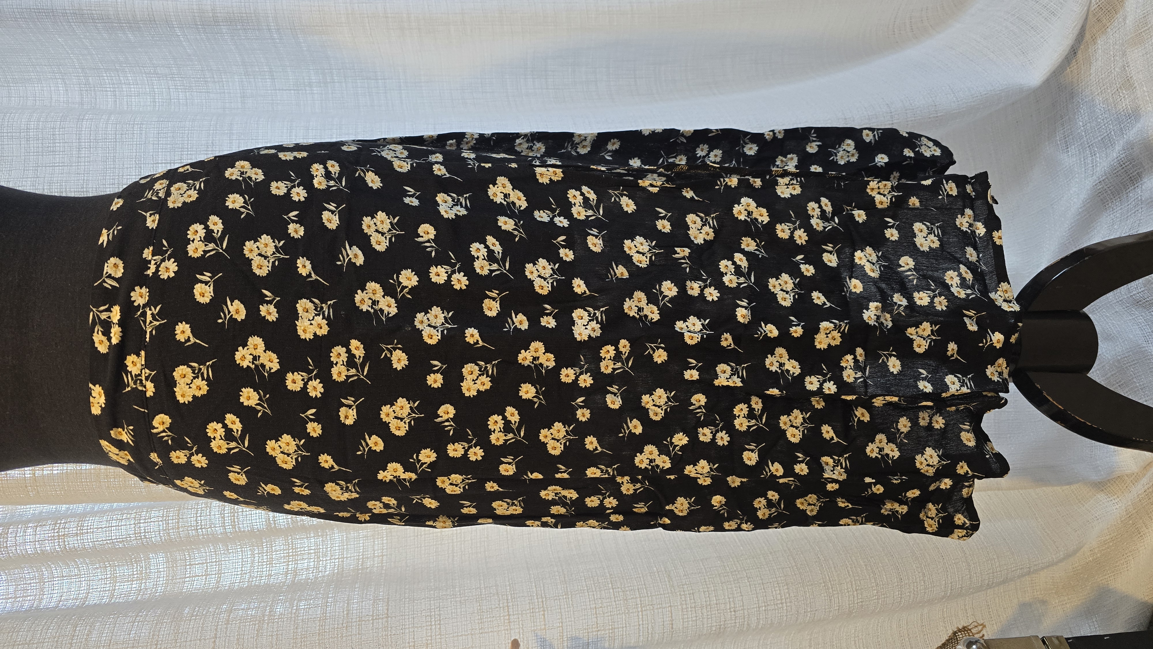 Floral Midi Skirt- SHEIN