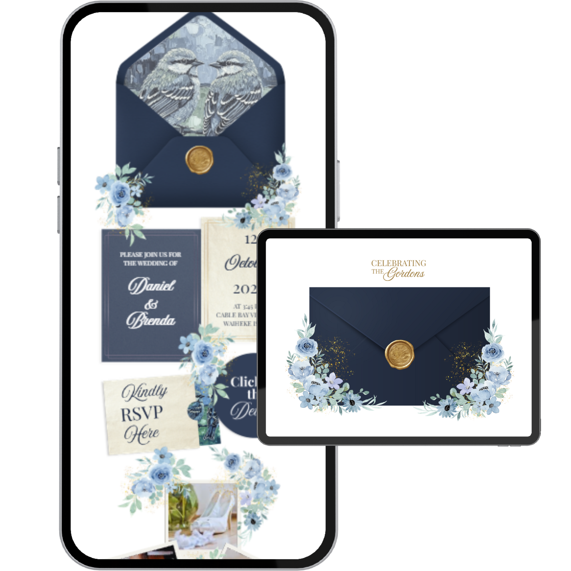 The Sienna Sunset Suite | Modern Boho Wedding Template