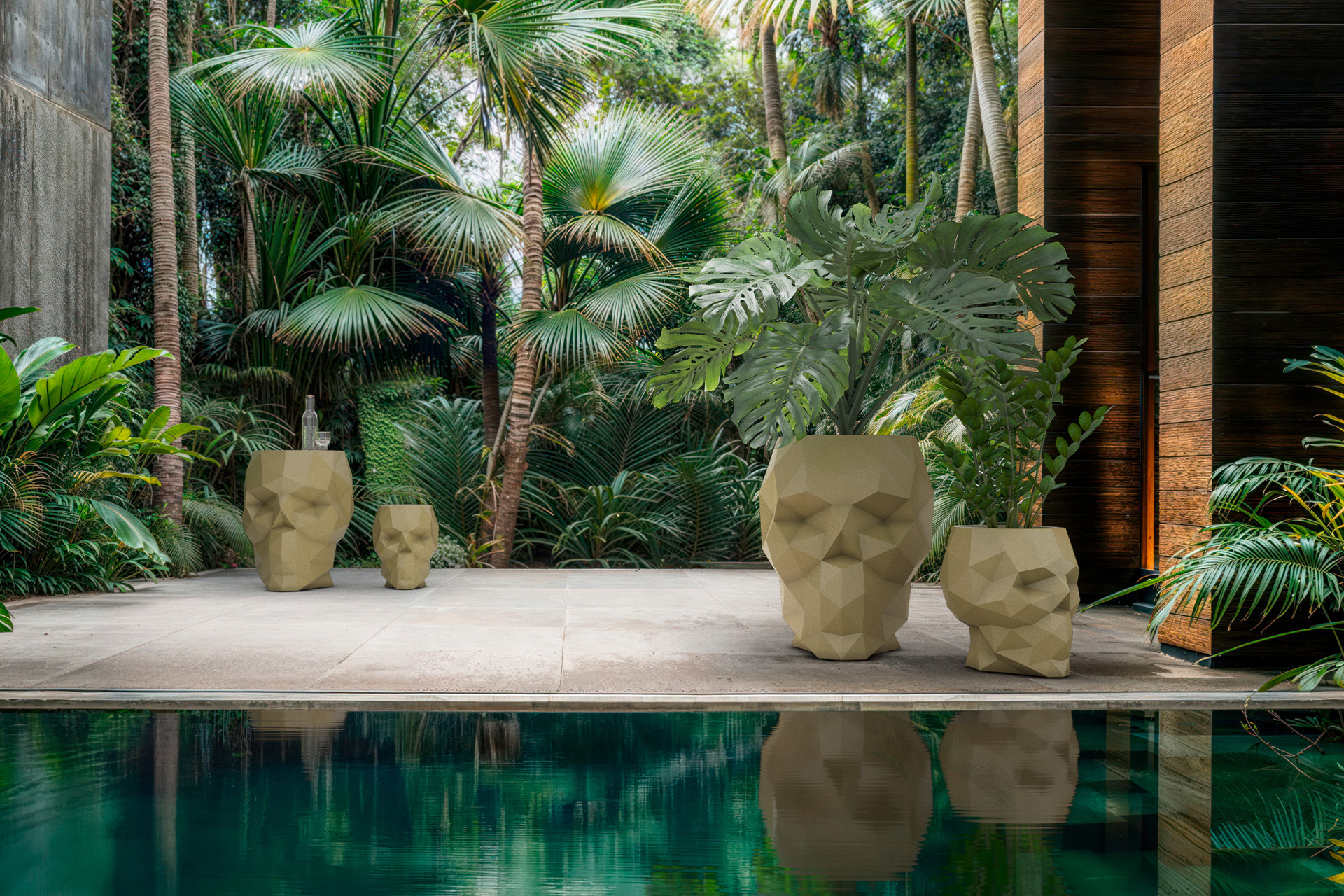 Vaso Skull Macateros