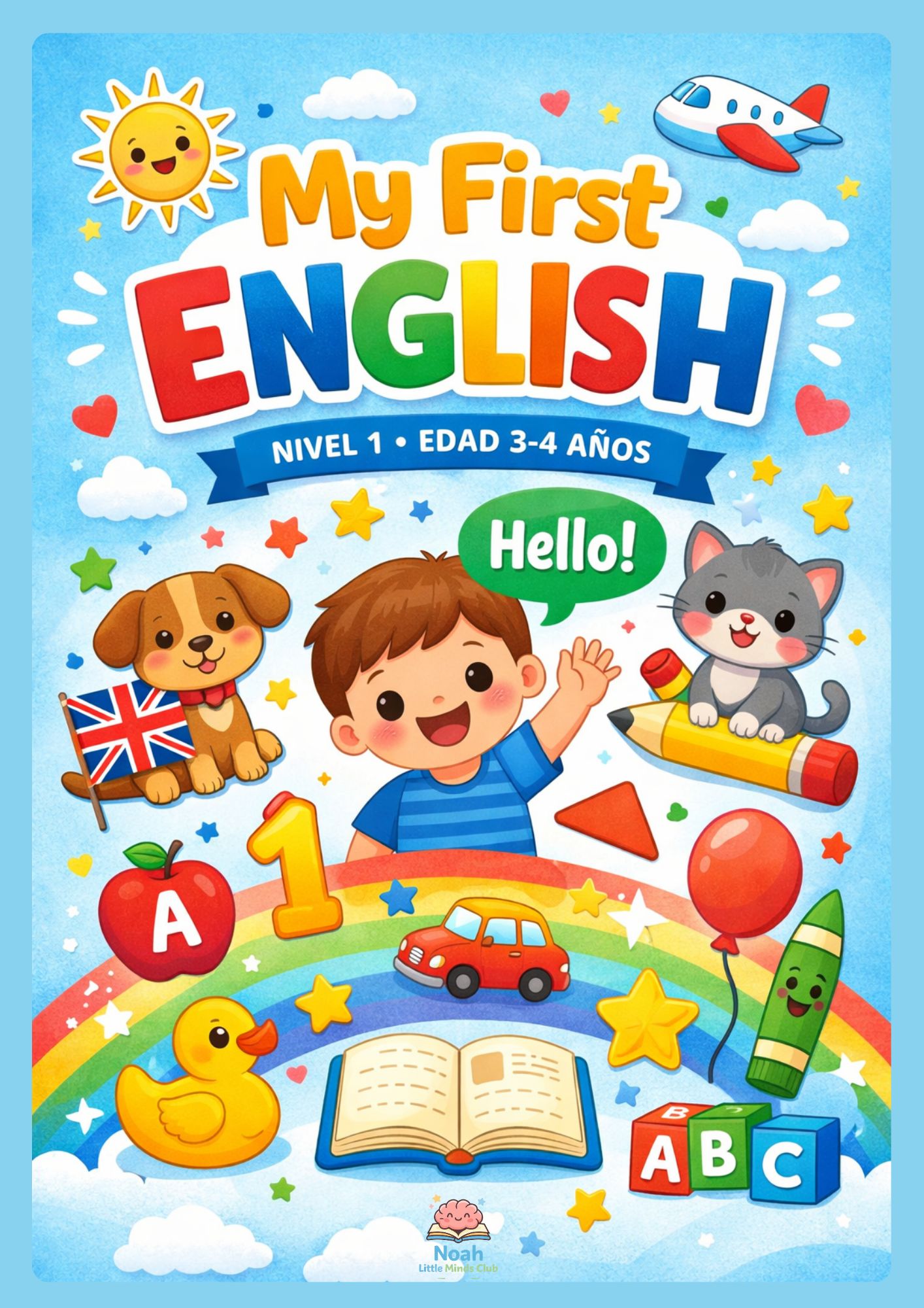 My First English – Nivel 1 (3–4 años)