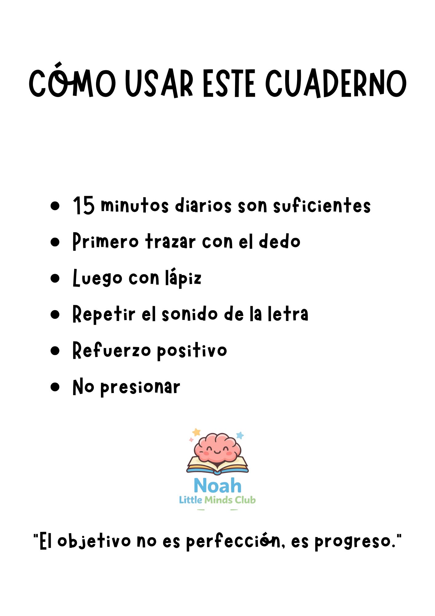 Cuaderno de Introducción al Abecedario – Nivel Inicial (3–4 años)