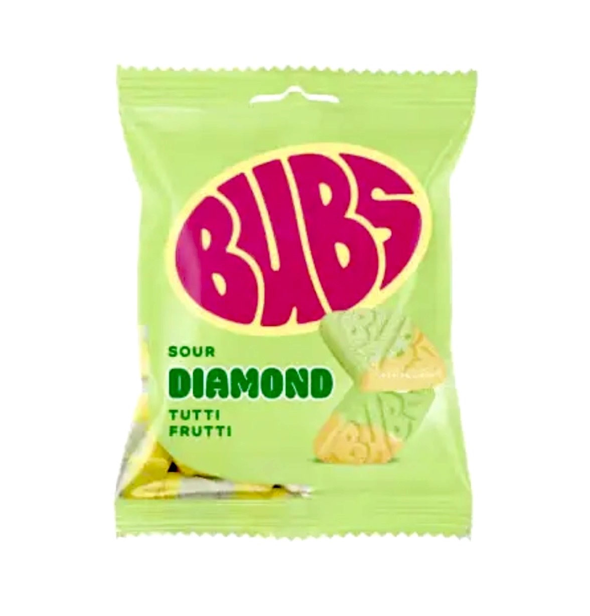 Bubs Sour Diamond Tutti Frutti
