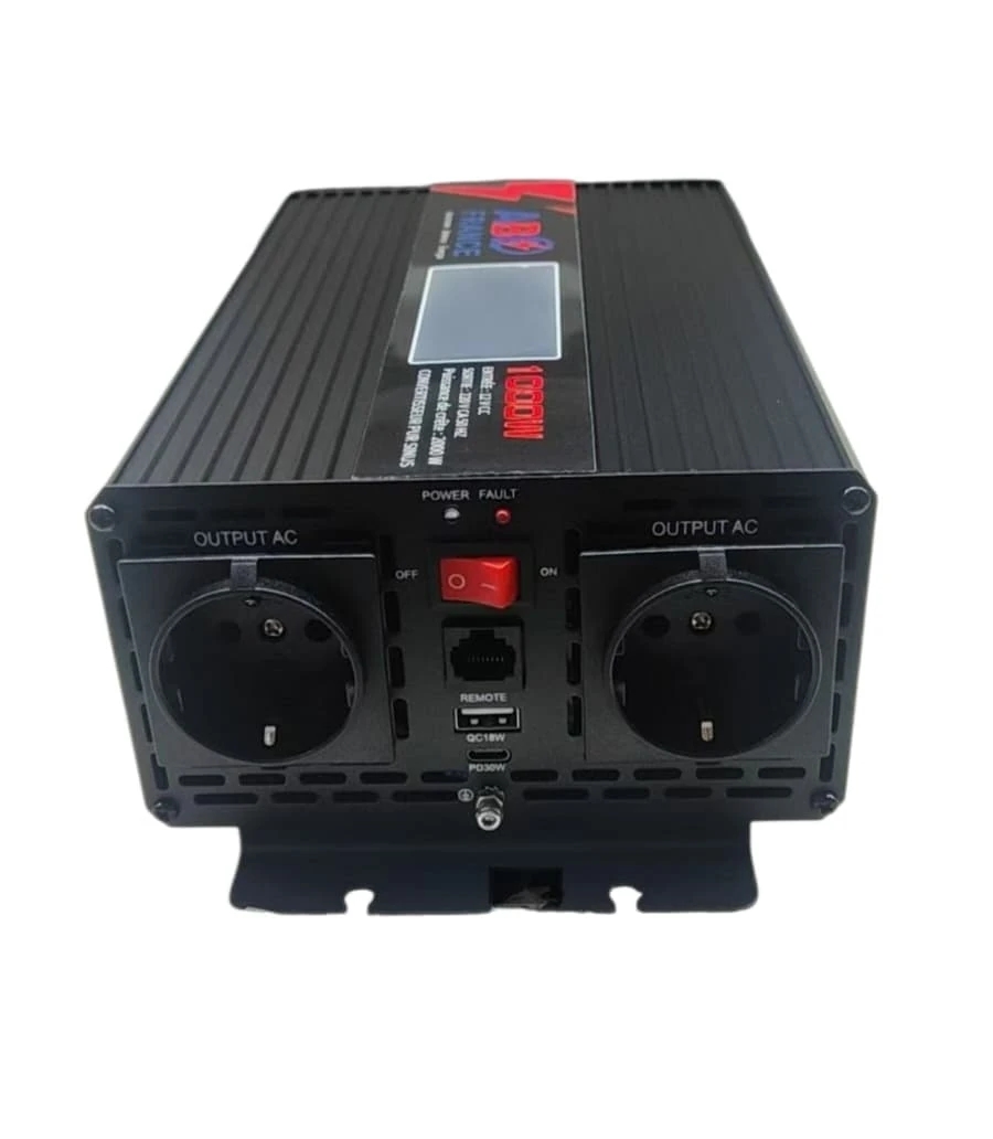 Convertisseur Pur Sinus 1000W (2000W crête) 12V → 230V – ABE France