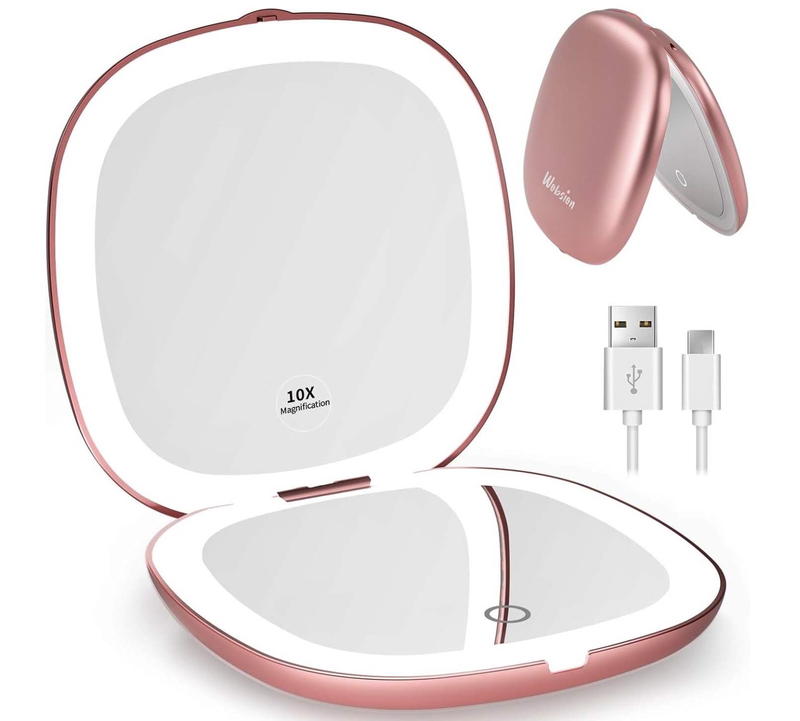 LED Lighted Compact Mirror