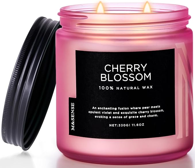 Cherry Blossom Scented Candle