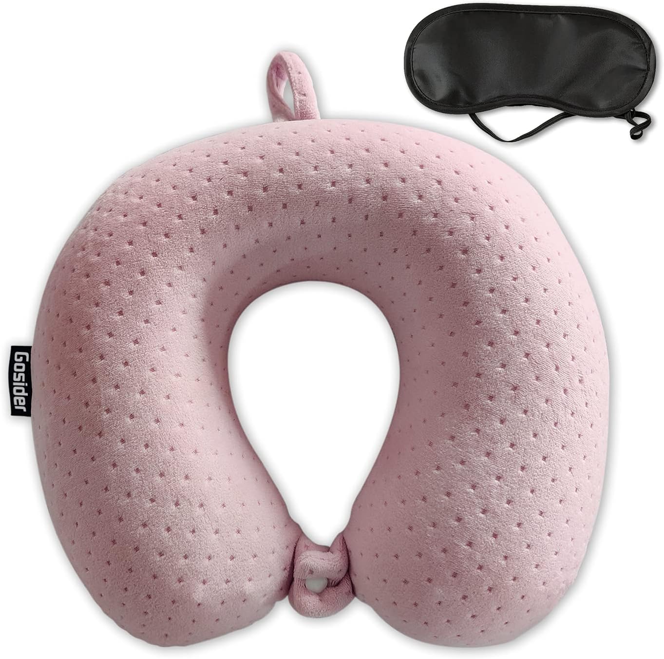 Travel Neck Pillow with Sleep Mask