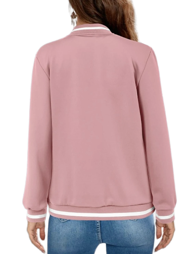 Women's Pink Zip Up Jacket