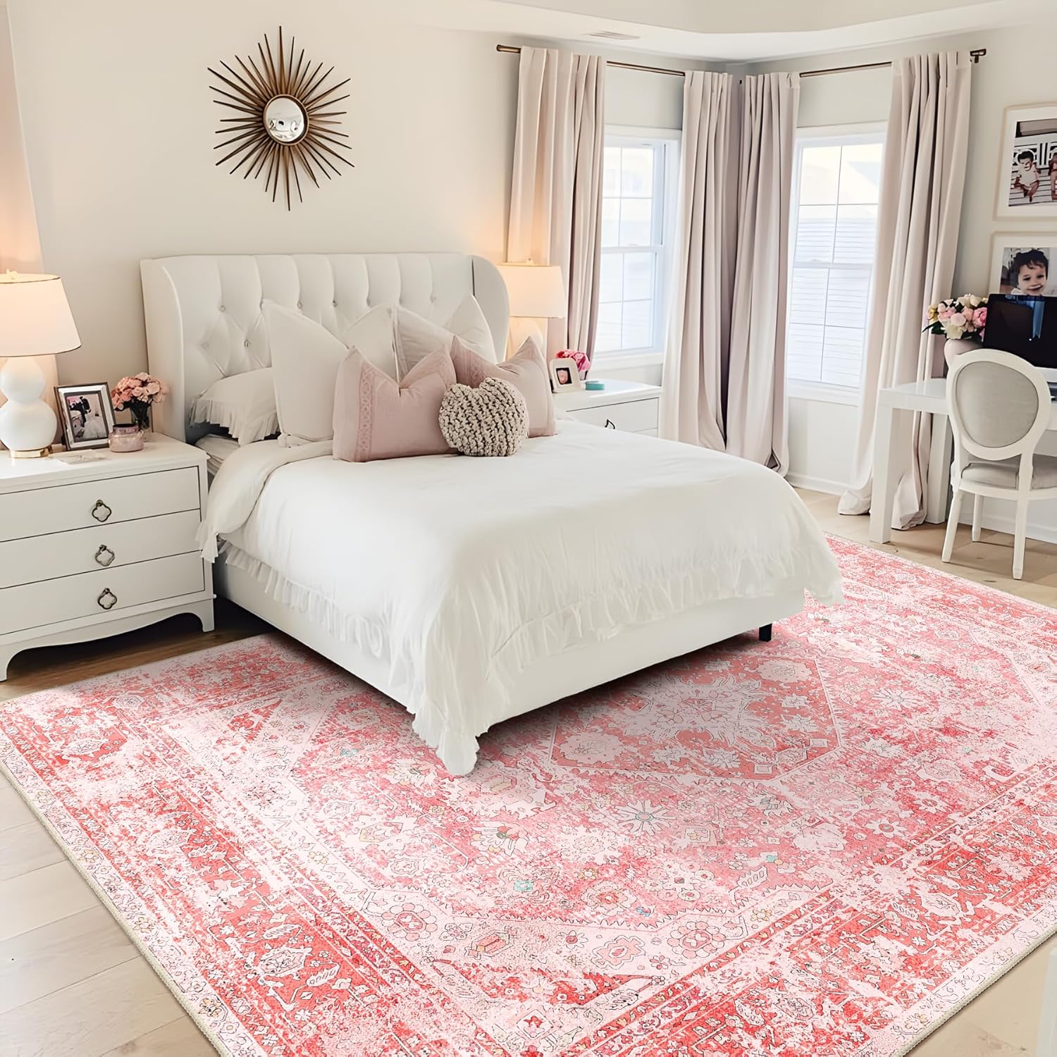 Blush Vintage Area Rug
