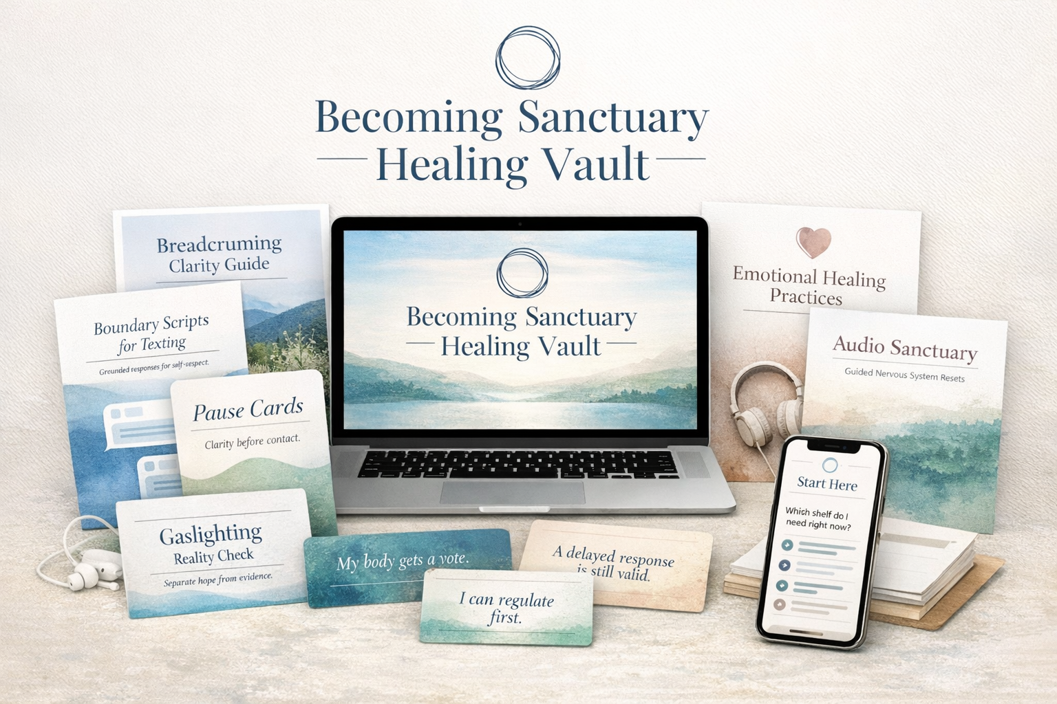 Becoming Sanctuary Healing Vault