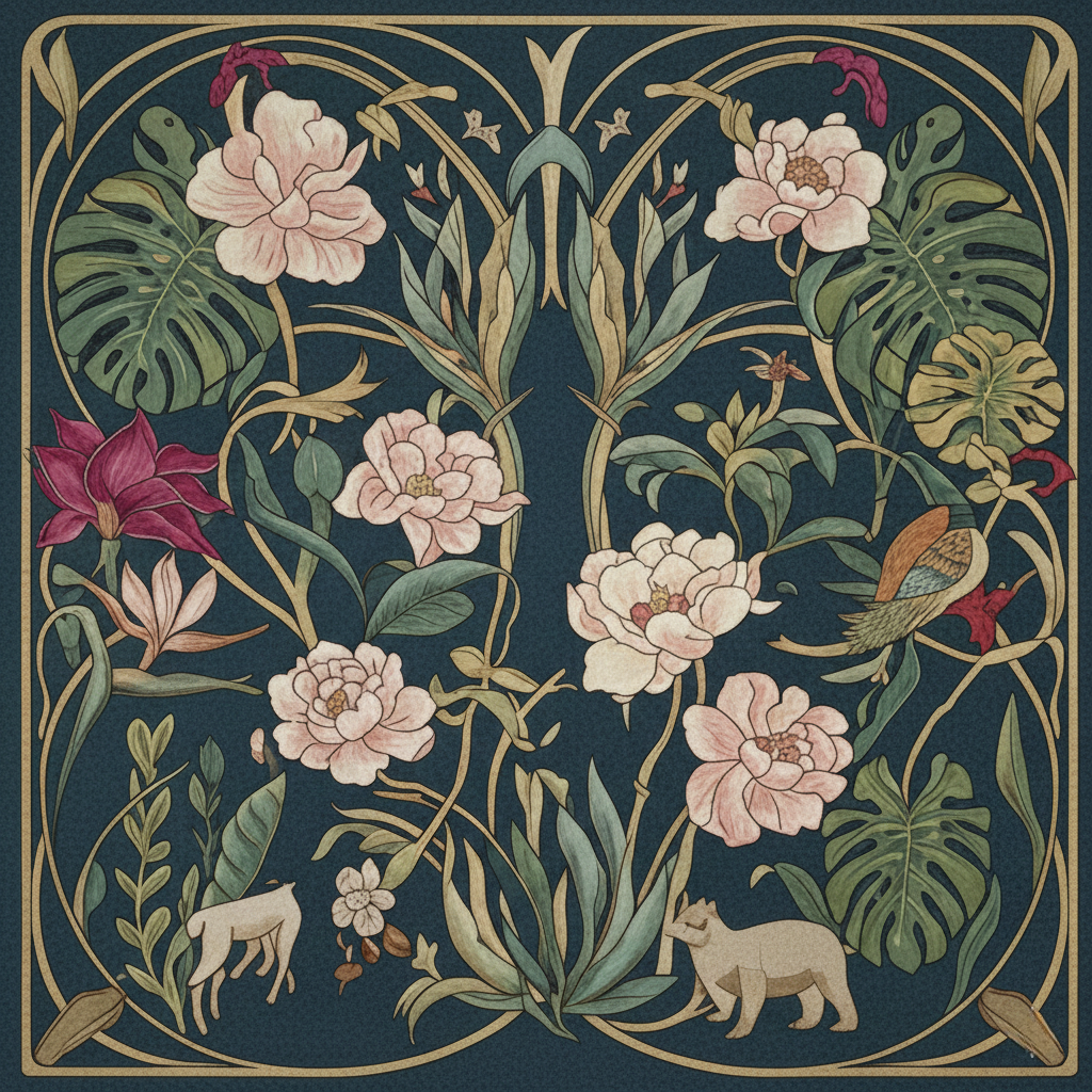 Botanical Fantasy Art Print