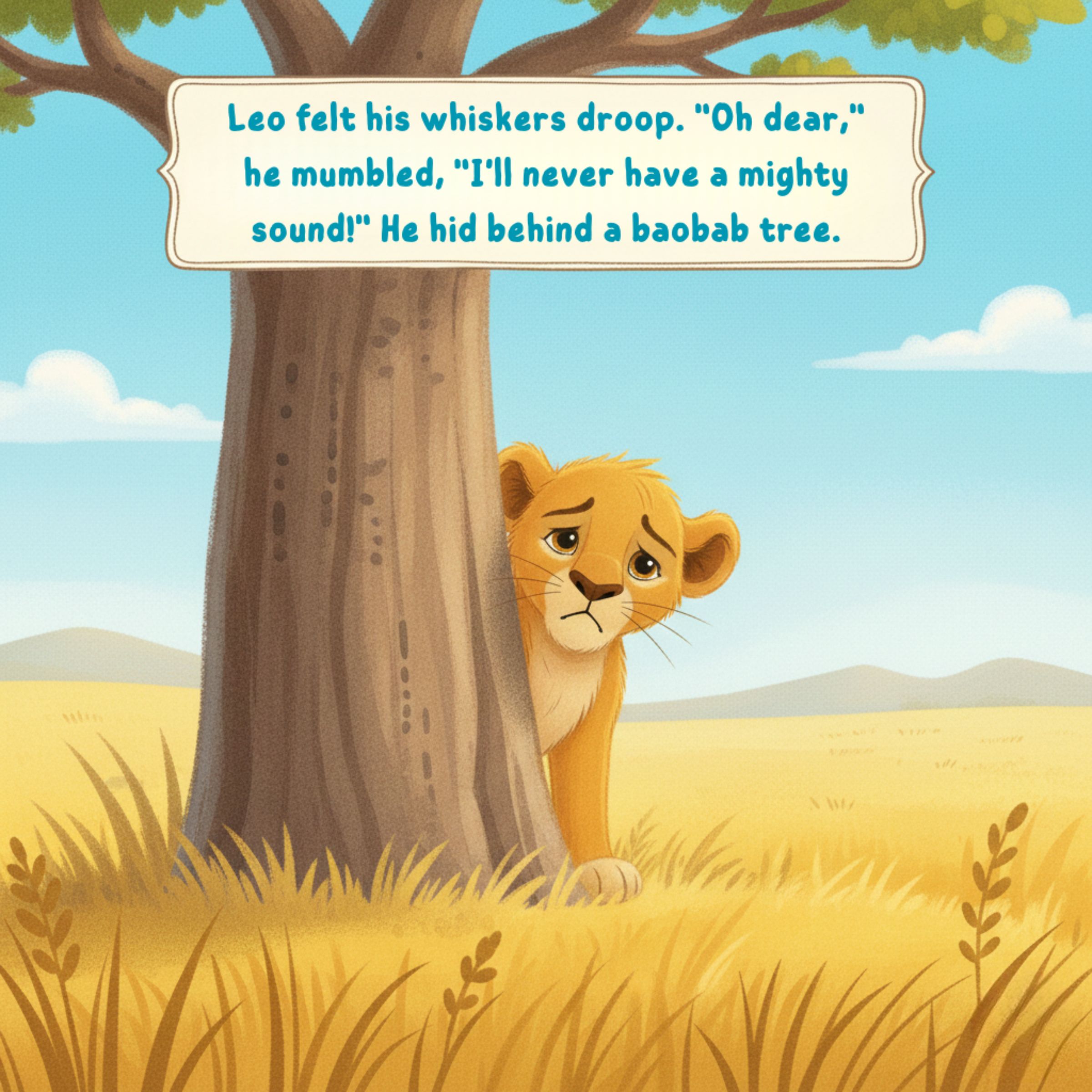 Leo the Lion Who Lost His Roar