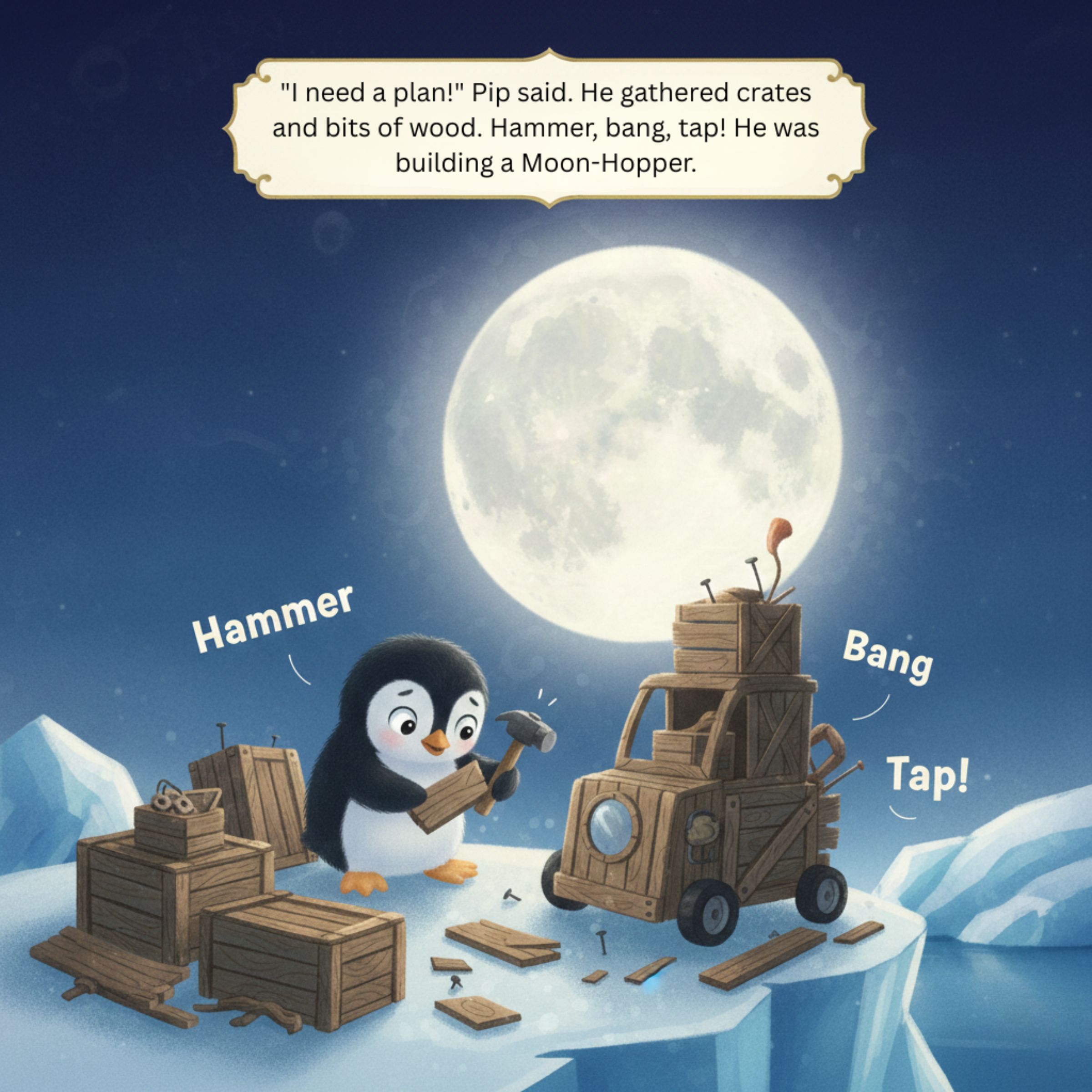 Pip’s Trip to the Moon