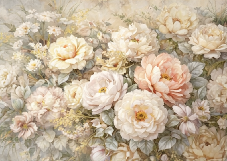 Watercolor Floral Art Print