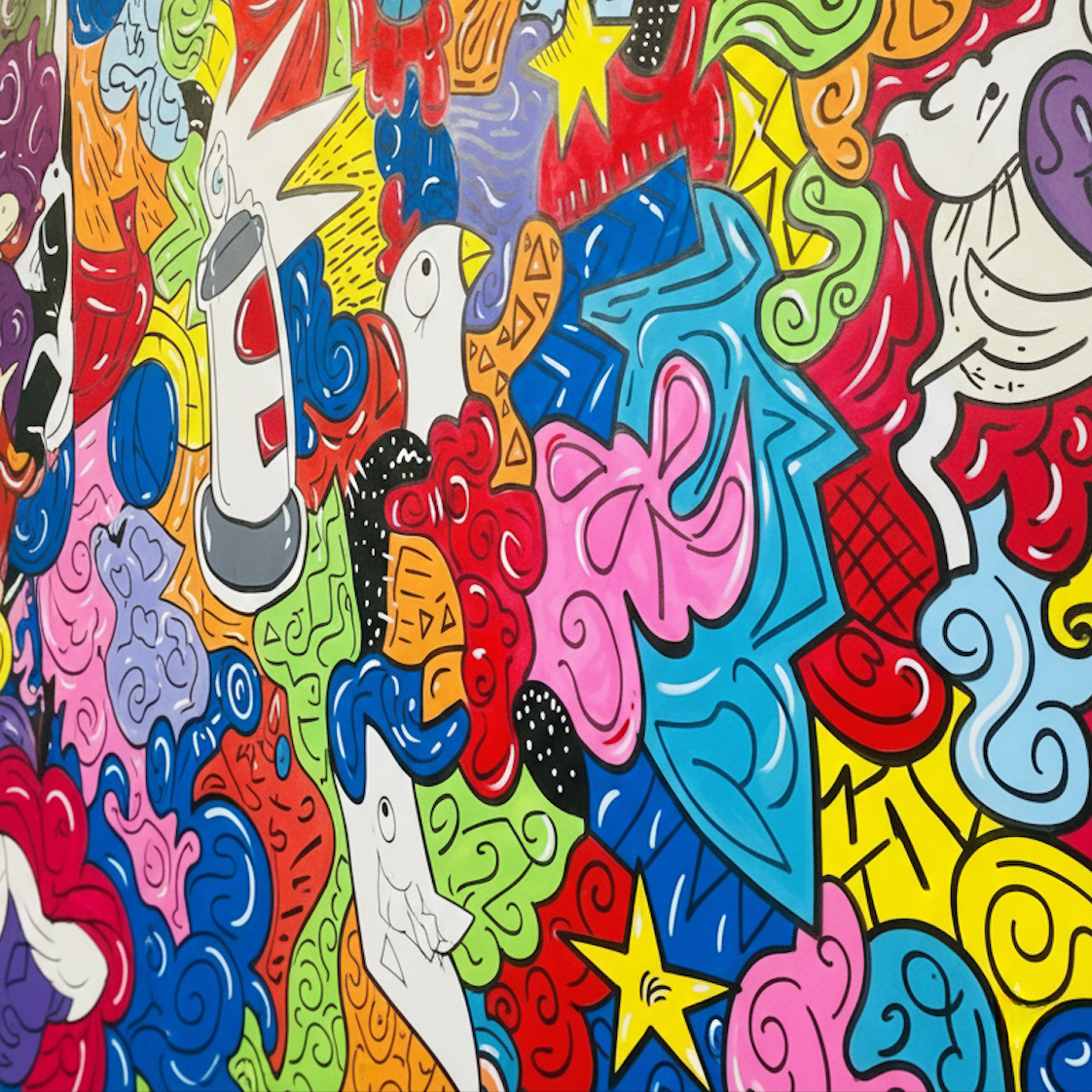 Colorful Urban Doodle Art Digital Pack