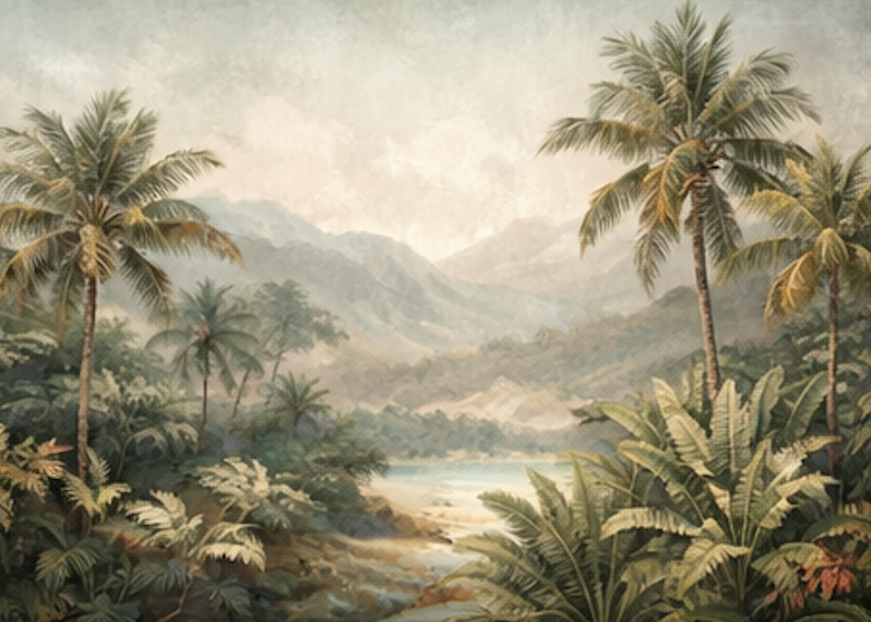 Tropical Paradise Digital Art