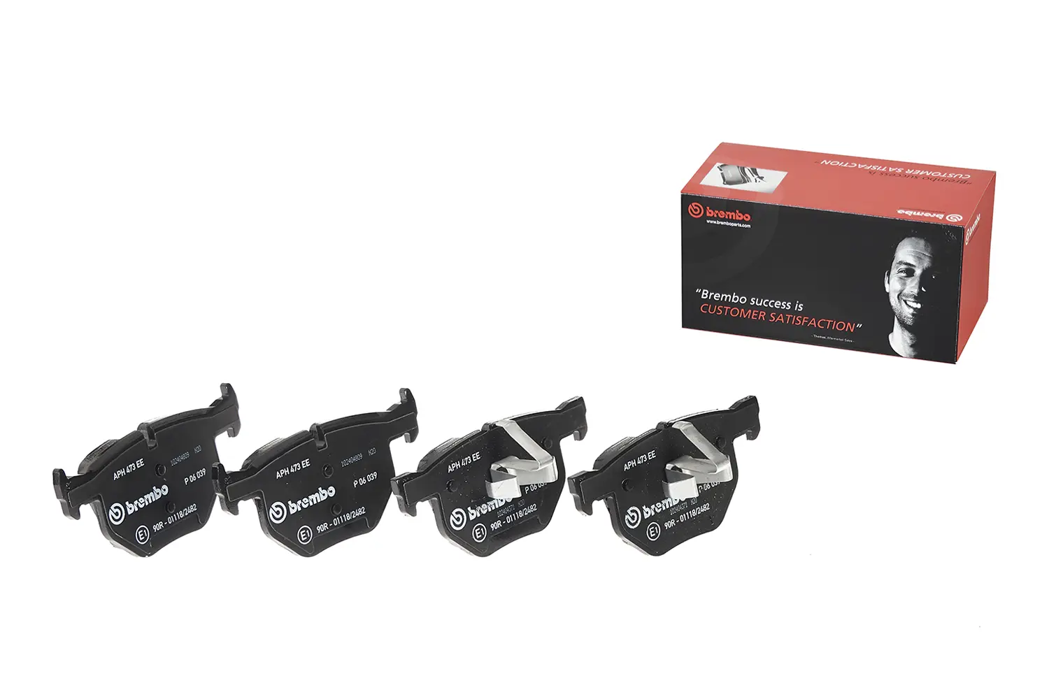 Pastilha De Freio Traseira Brembo Bmw Serie 3 - P06039