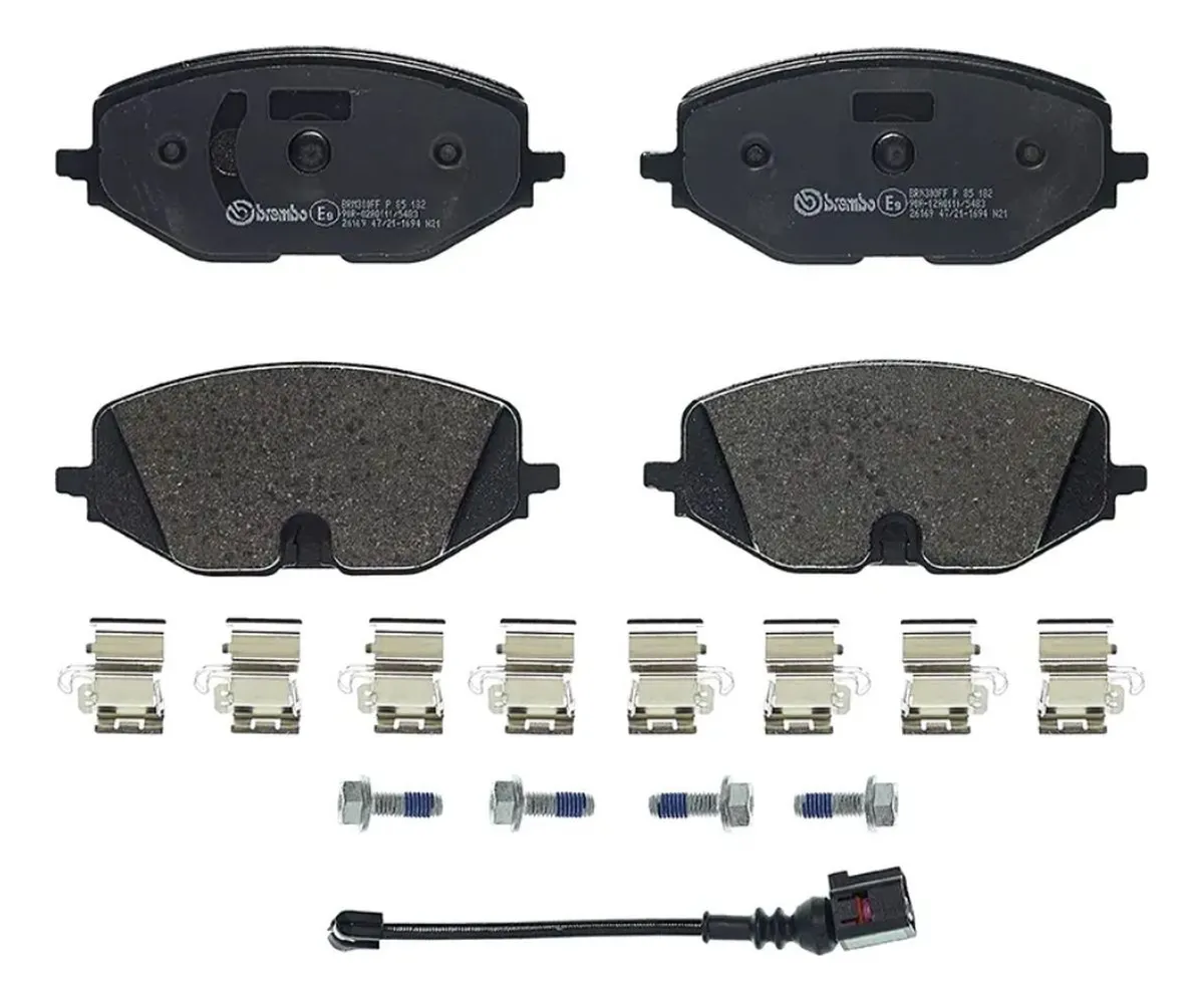 Pastilha Freio Dianteira Cerâmica Brembo Audia3/golf P85182n