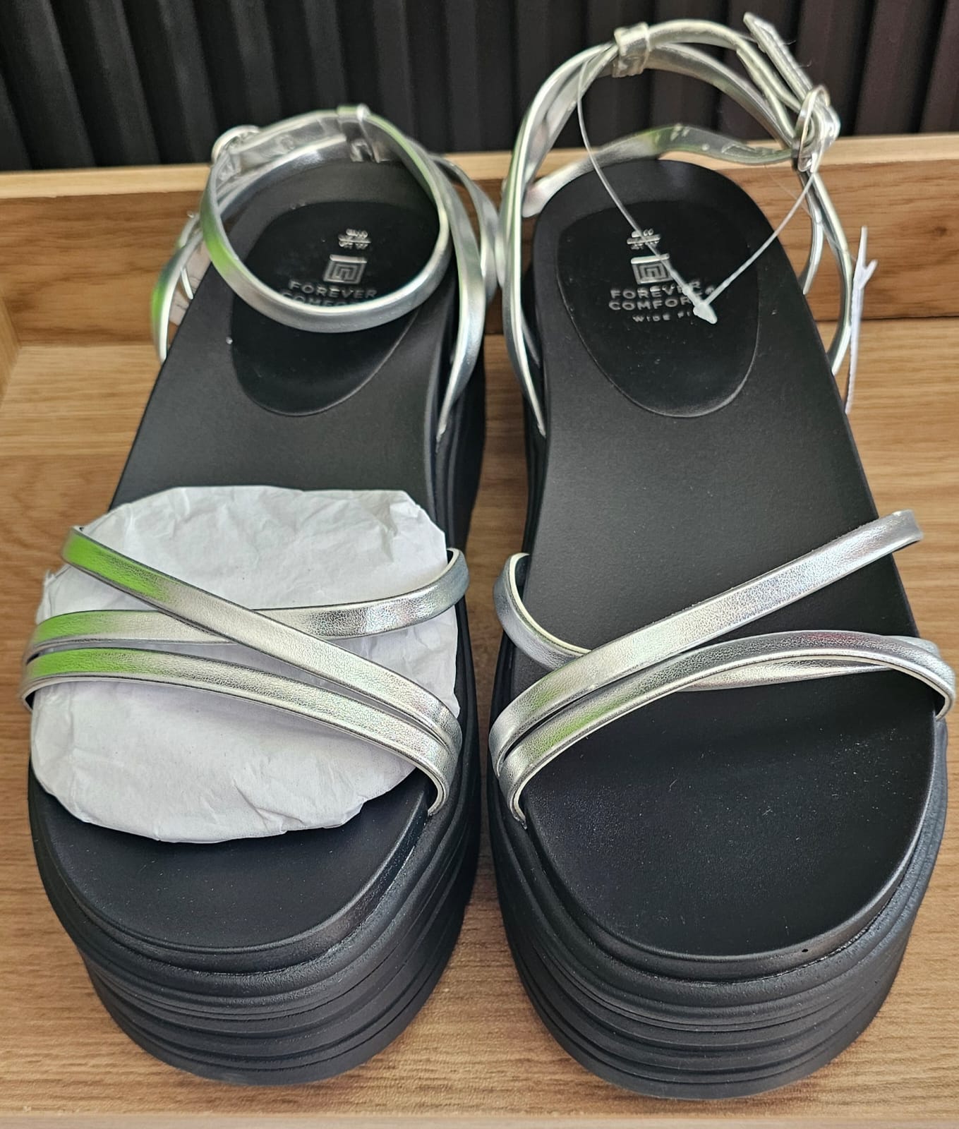 Next women’s platform strappy sandals : Size: Uk7, Eu 41