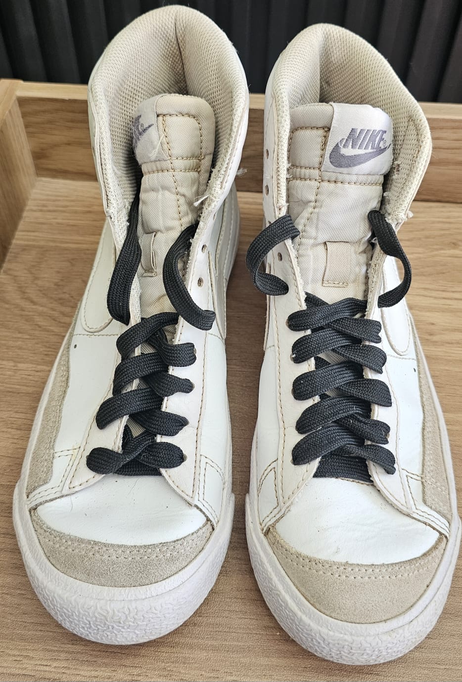 Nike Blazer Mid '77 High-Top Sneakers – White/Sail (UK 4 / EU 36)