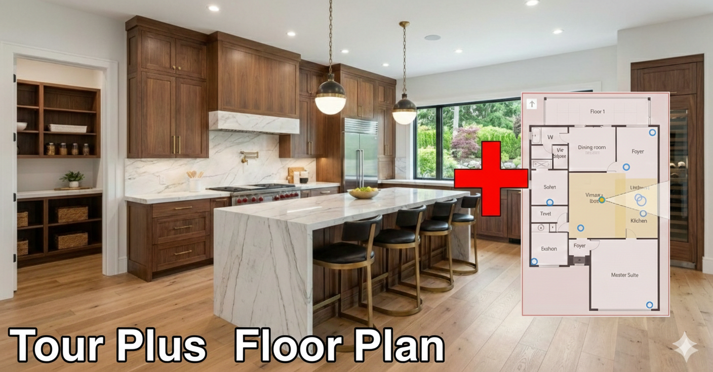3D Tour up to 4,000 sq. ft. With Interactive Floor Plan
