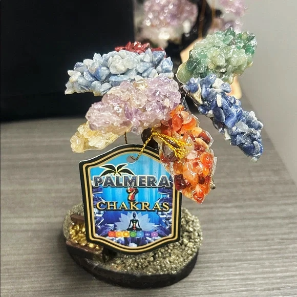 Crystal Chakra Palm Tree