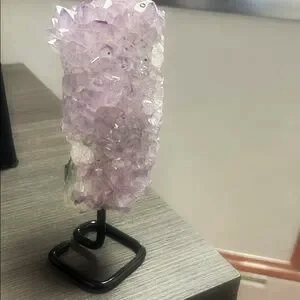Amethyst Crystal Cluster on Stand