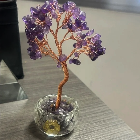 Amethyst Gemstone Tree