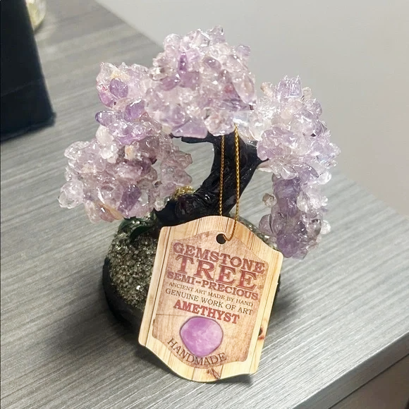 Amethyst Gemstone Tree