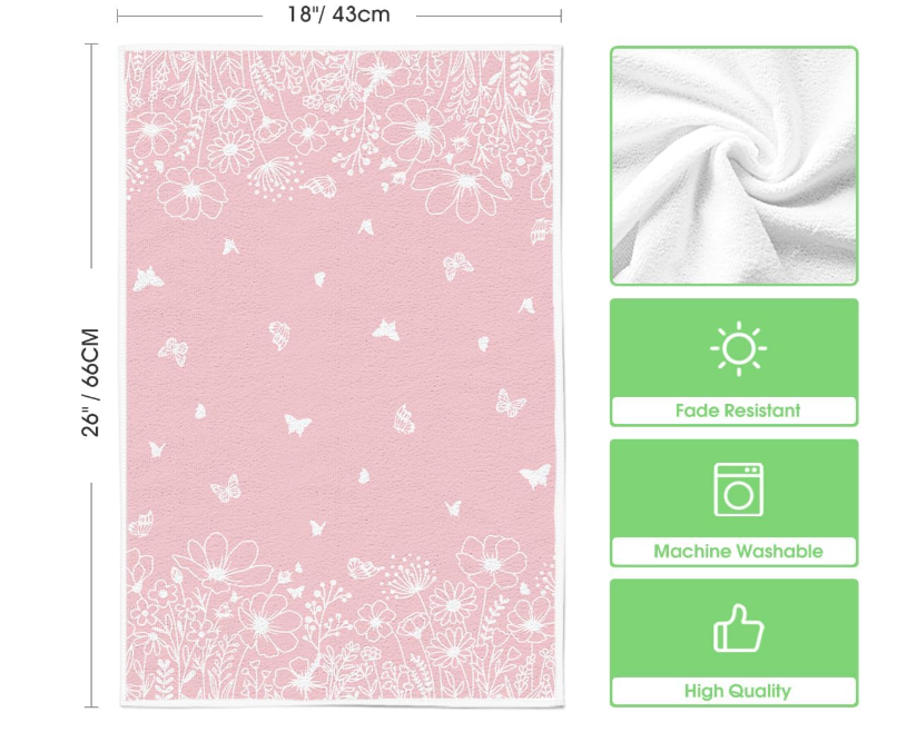 Wildflower Meadow Tea Towel Set