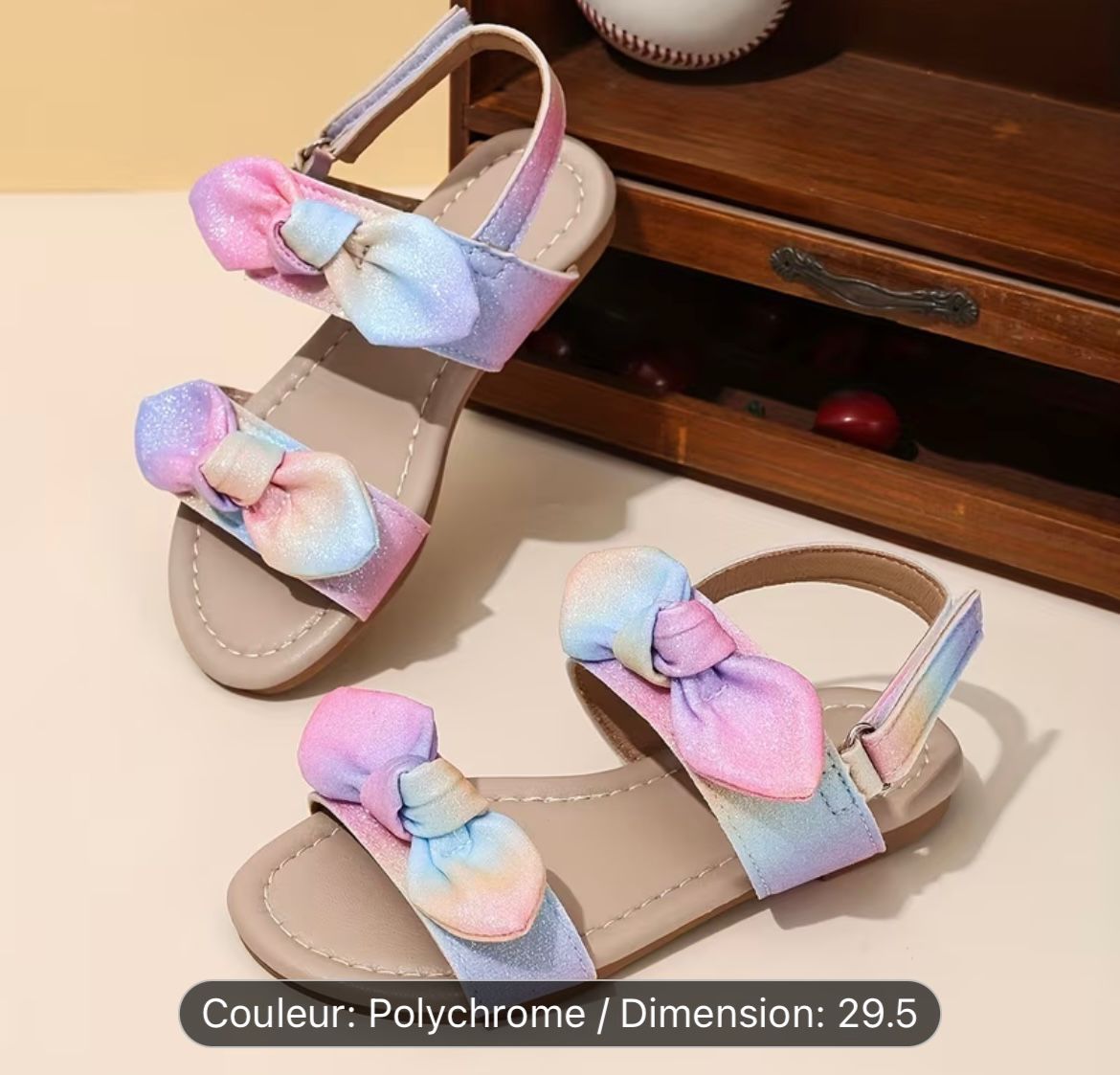 Sandales Enfant Polychrome