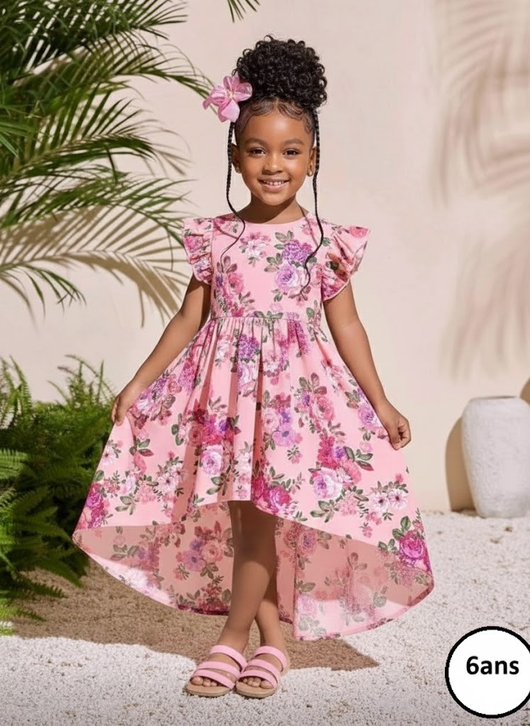 Robe fleurie enfant