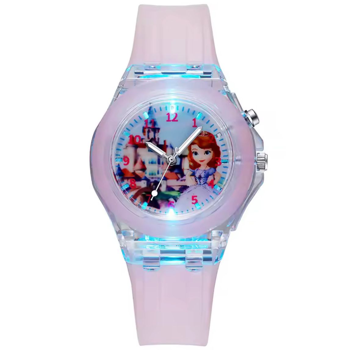Montre Enfant Reine des Neiges avec jeu de lumière