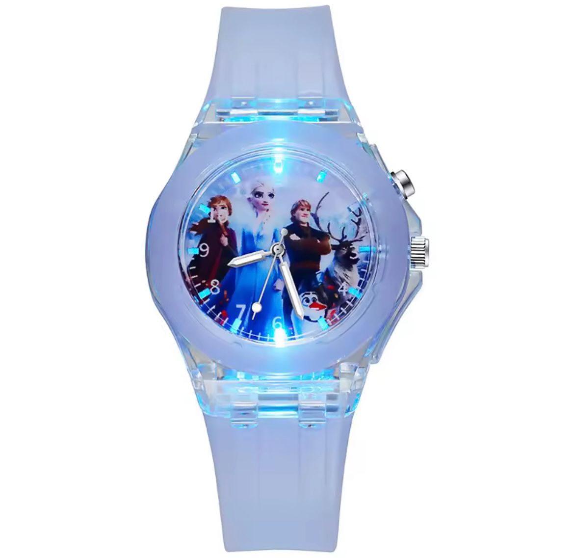 Montre Enfant Reine des Neiges avec jeu de lumière