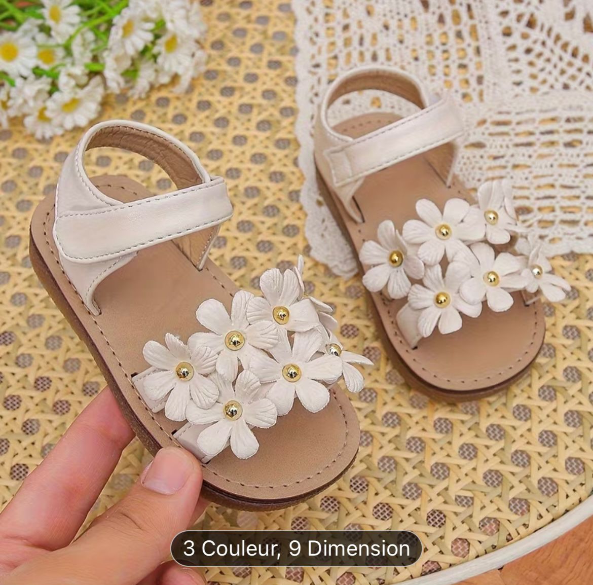 Sandales Fleurs Enfant