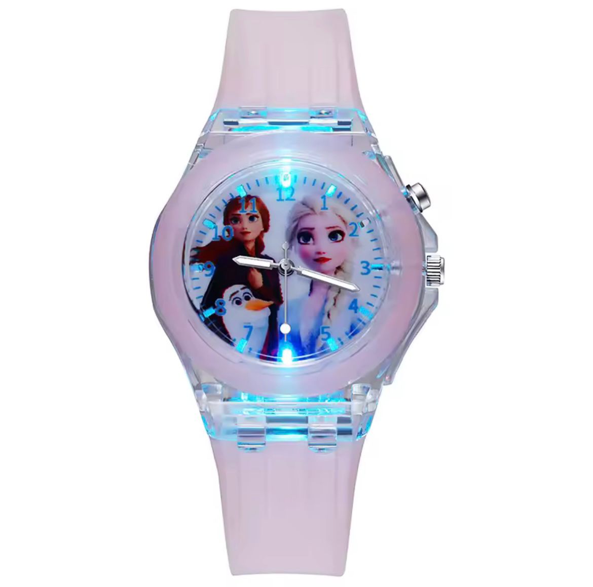 Montre Enfant Reine des Neiges avec jeu de lumière