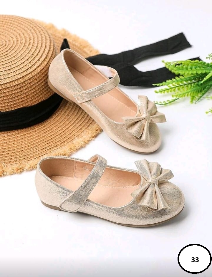 Ballerines Dorées Enfant