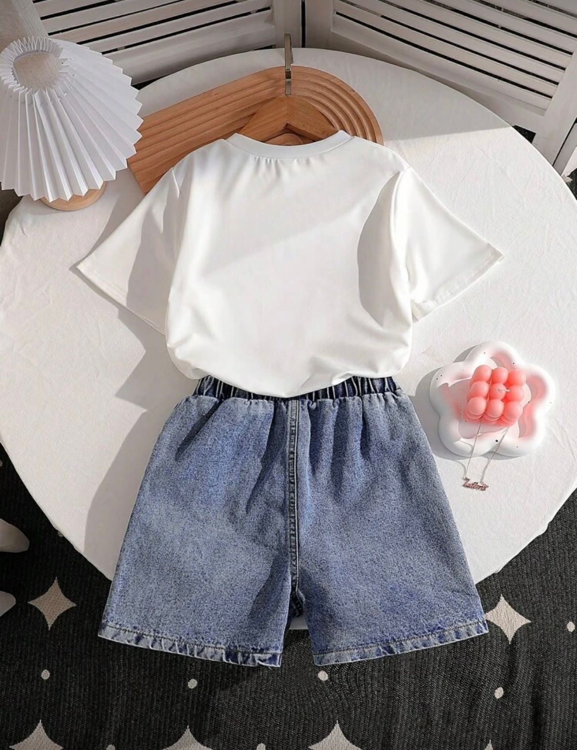 Ensemble T-shirt et Short Fille