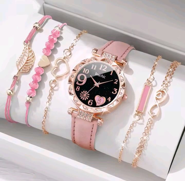 Coffret Montre et Bijoux pour fille