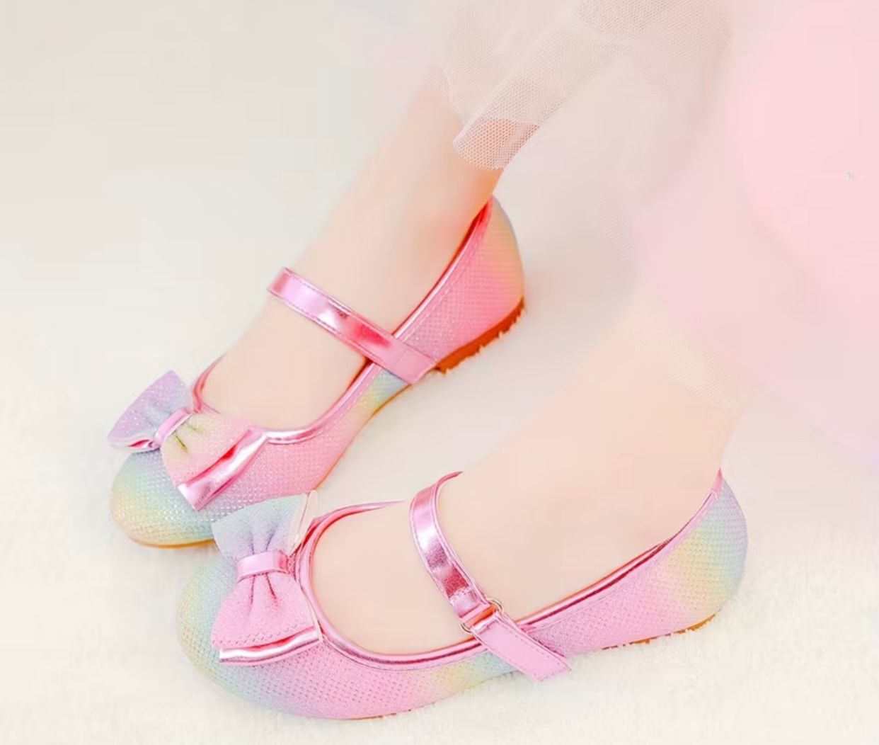 Ballerines Arc-en-ciel pour Enfant