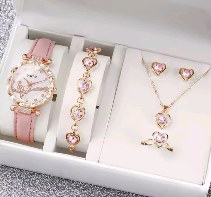 Coffret Montre et Bijoux pour fille